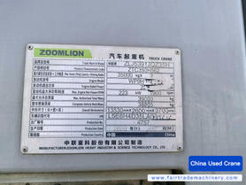 Buy Zoomlion ZTC350H562 Used Crane / 8 Buy Zoomlion ZTC350H562 Used Crane / 8